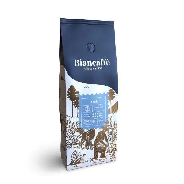 Kawa Ziarnista Biancaffe Espresso Bar Decaffeinato 500g